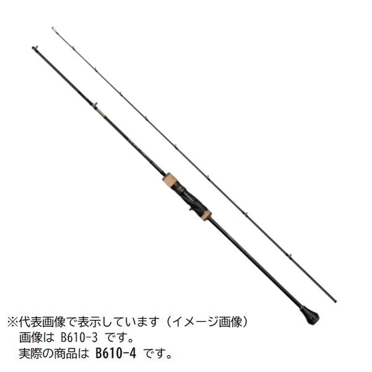 Shimano Offshore Rod 24 Ocea Jigger Infinity Motive B610-4 (Baitcasting 2 piece / Grip Joint)