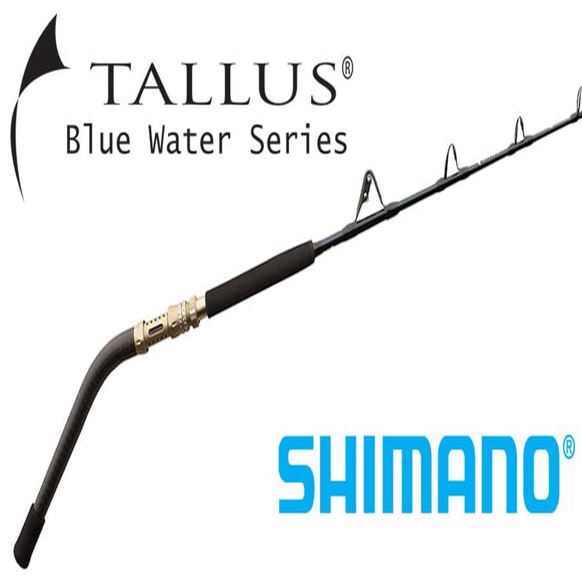 Shimano Tallus 5'6" Extra Heavy Trolling Stand Up Rod TLCSTXH2SCBLA