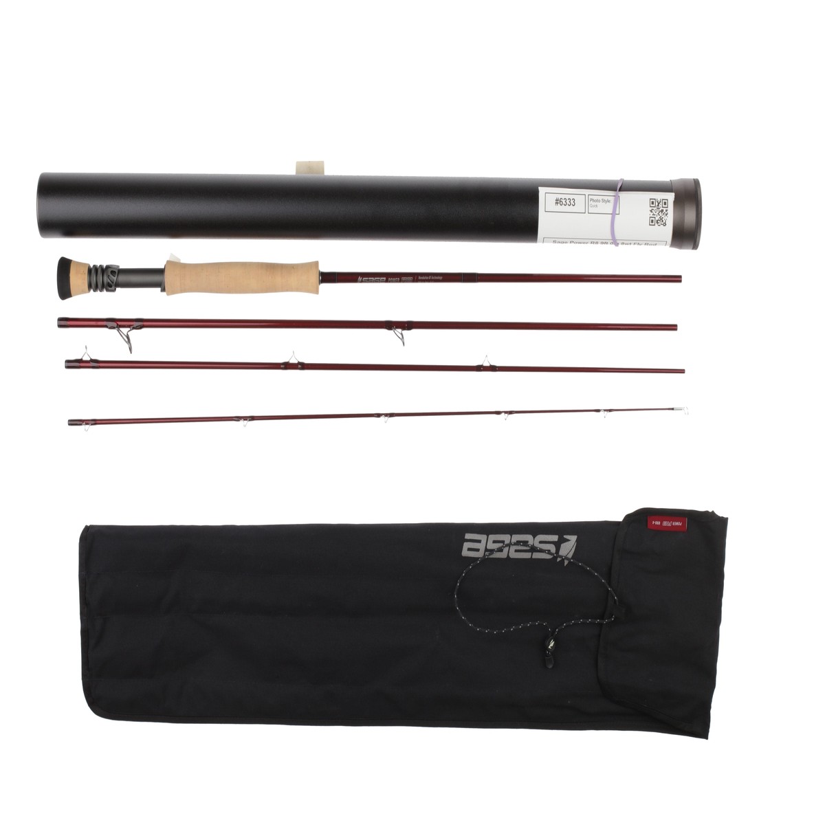 Used Sage Power R8 9ft 8wt Fly Rod (890-4)