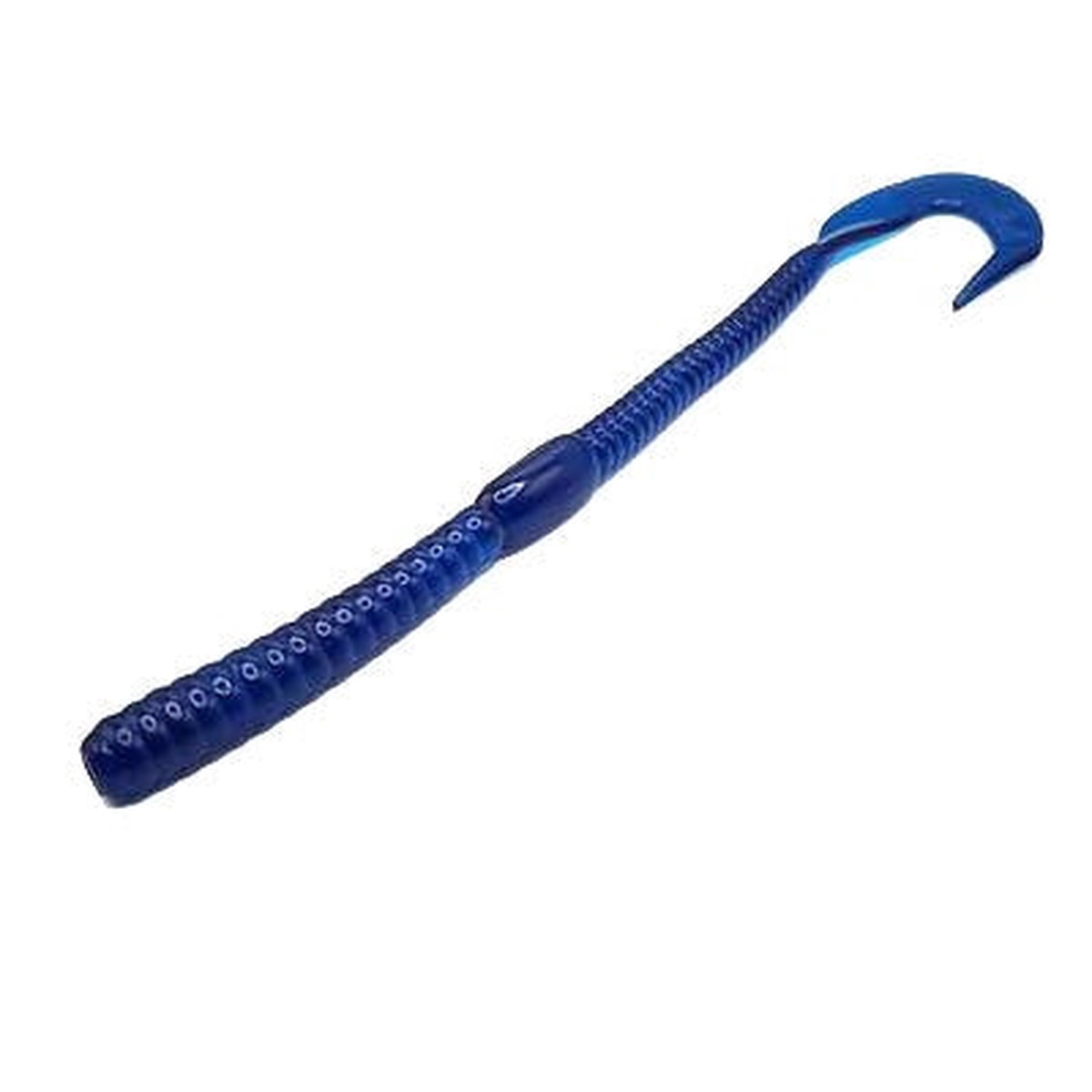 Curl Tail 6" - Blue Grape (10-Pack)