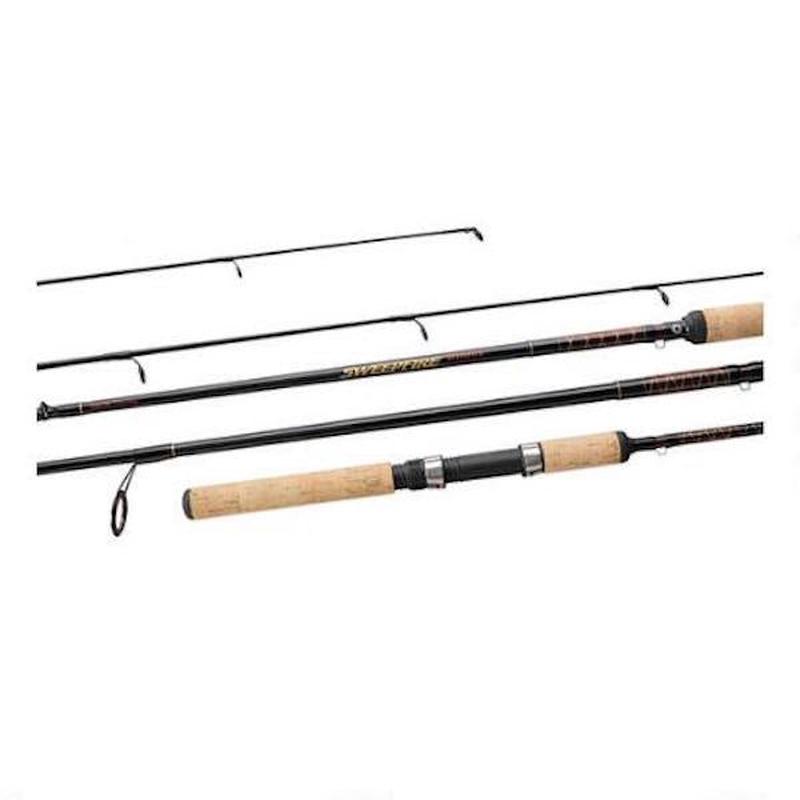 Daiwa Sweepfire 2-Piece 5'6 Ultralight Spinning Rod with Cork Handle, Model SWC562ULFS?