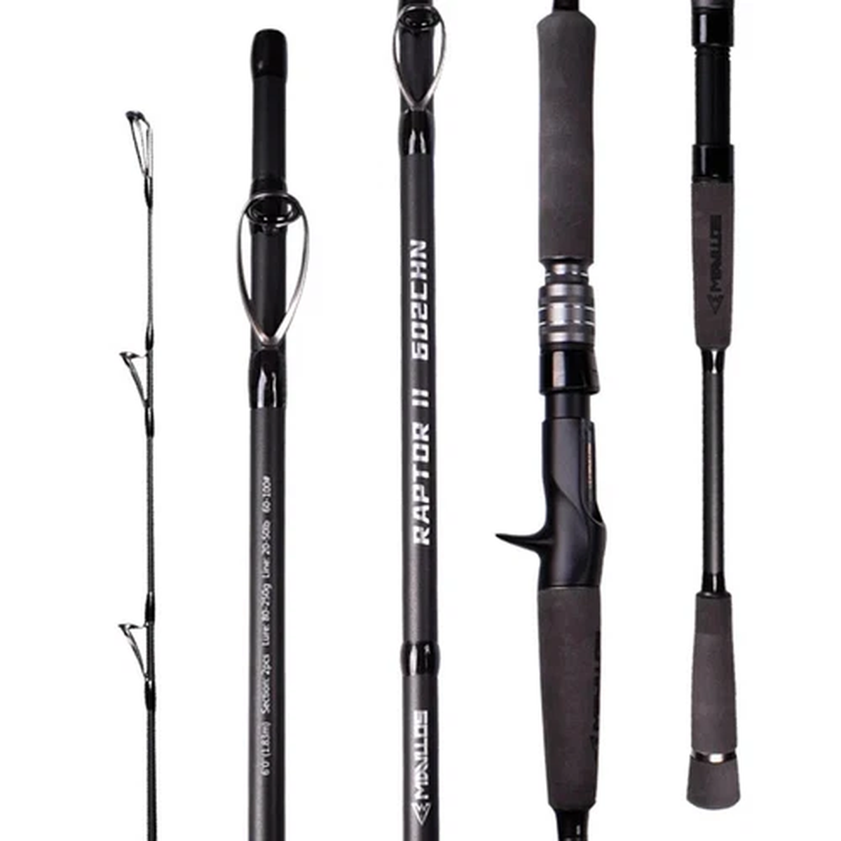Fishing Rod Lure 80-250g Line 20-50LB FastSaltwater Fishing Spinning Casting Rod