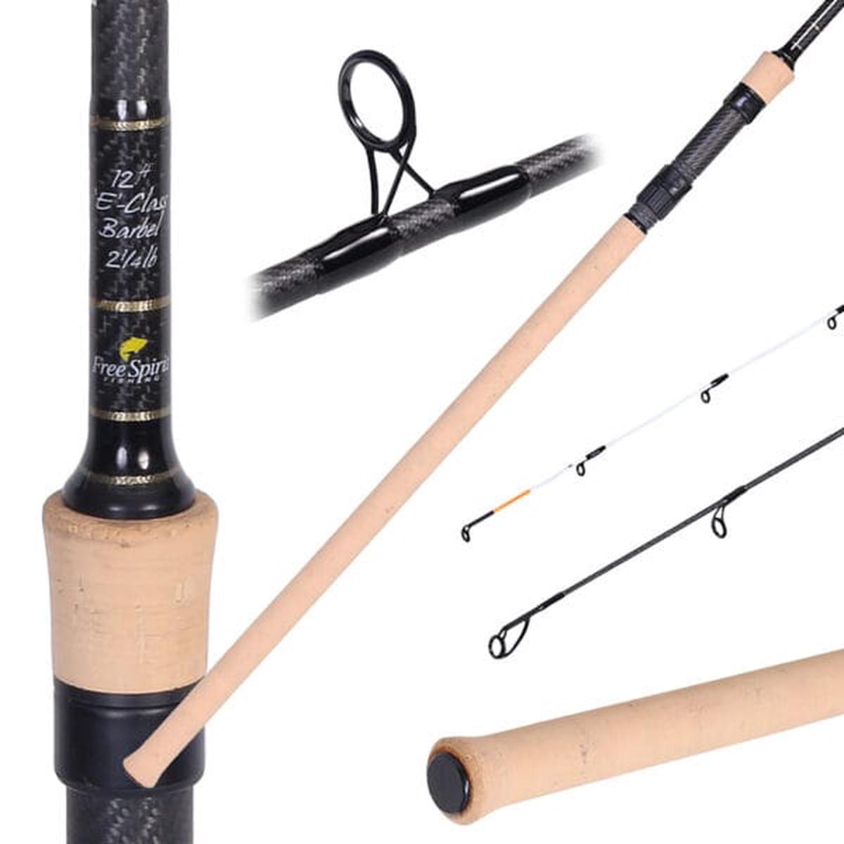 Free Spirit E Class 45 1k Barbel Rod 12ft 2.25lb Two Tops