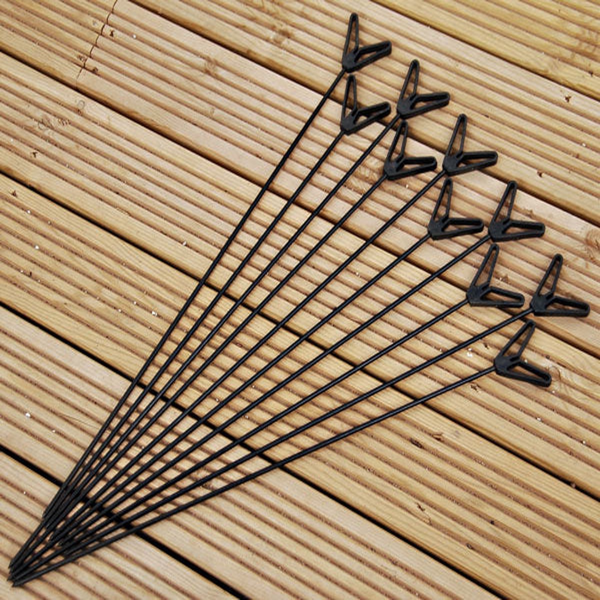 WHOLESALE 65CM ECONOMY STEEL ROD REST HOLDER BANK STICKS in 10's 50's or 100's