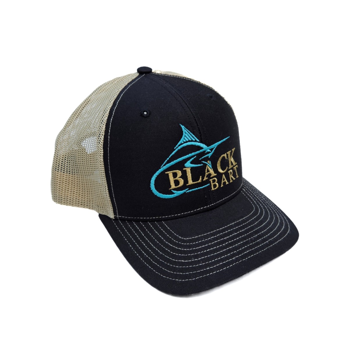 Black Bart Hat - Blue/Tan