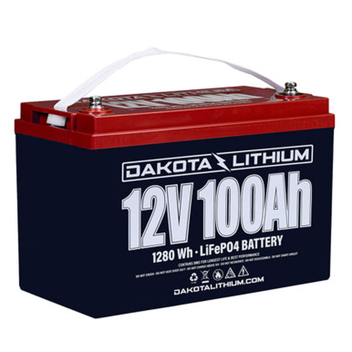 Dakota Lithium 12V 100Ah Battery - Group 27