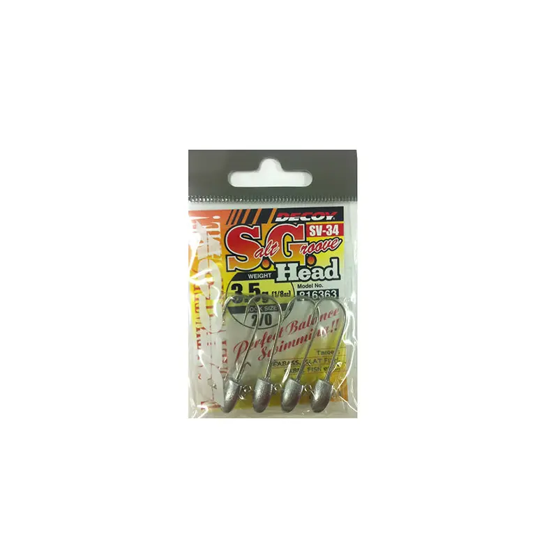 Decoy Jig Head SV-34 S.G.Head #2/0-1/8oz