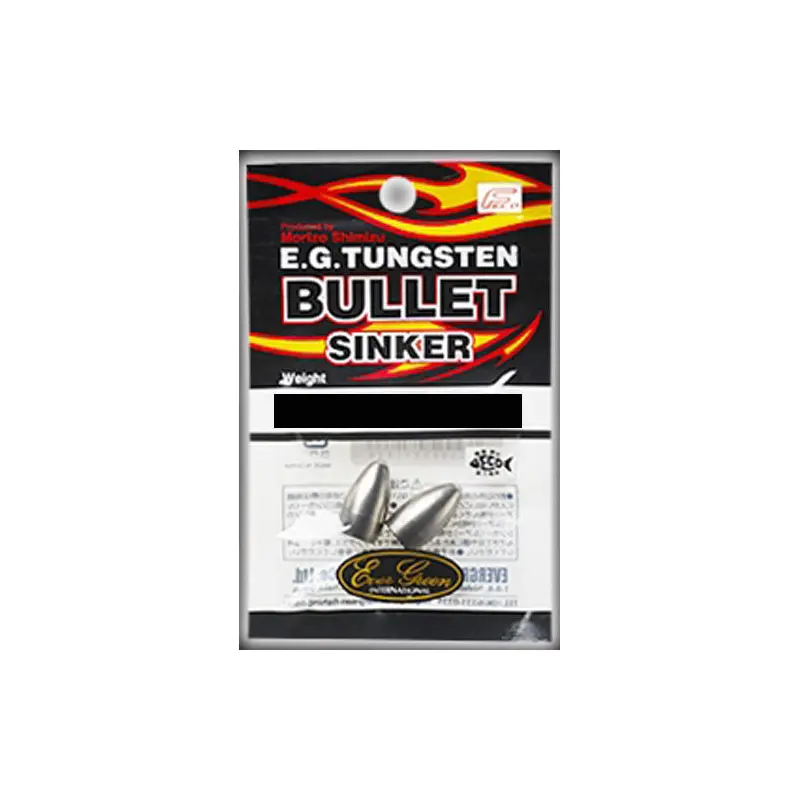 Evergreen EG Tungsten Bullet Sinker 5/16oz (8.8g)