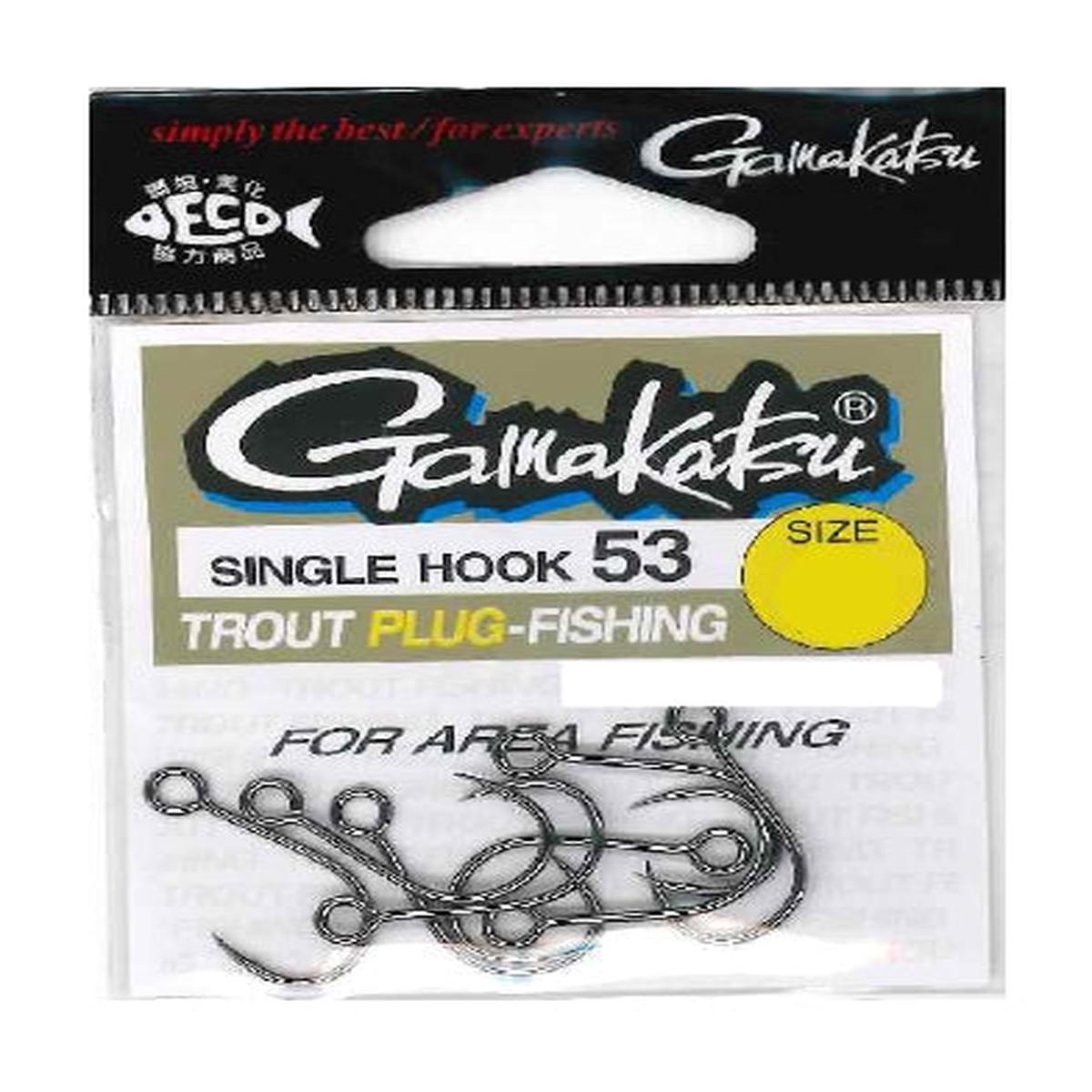Gamakatsu Single Hook 53 (NSB) #8