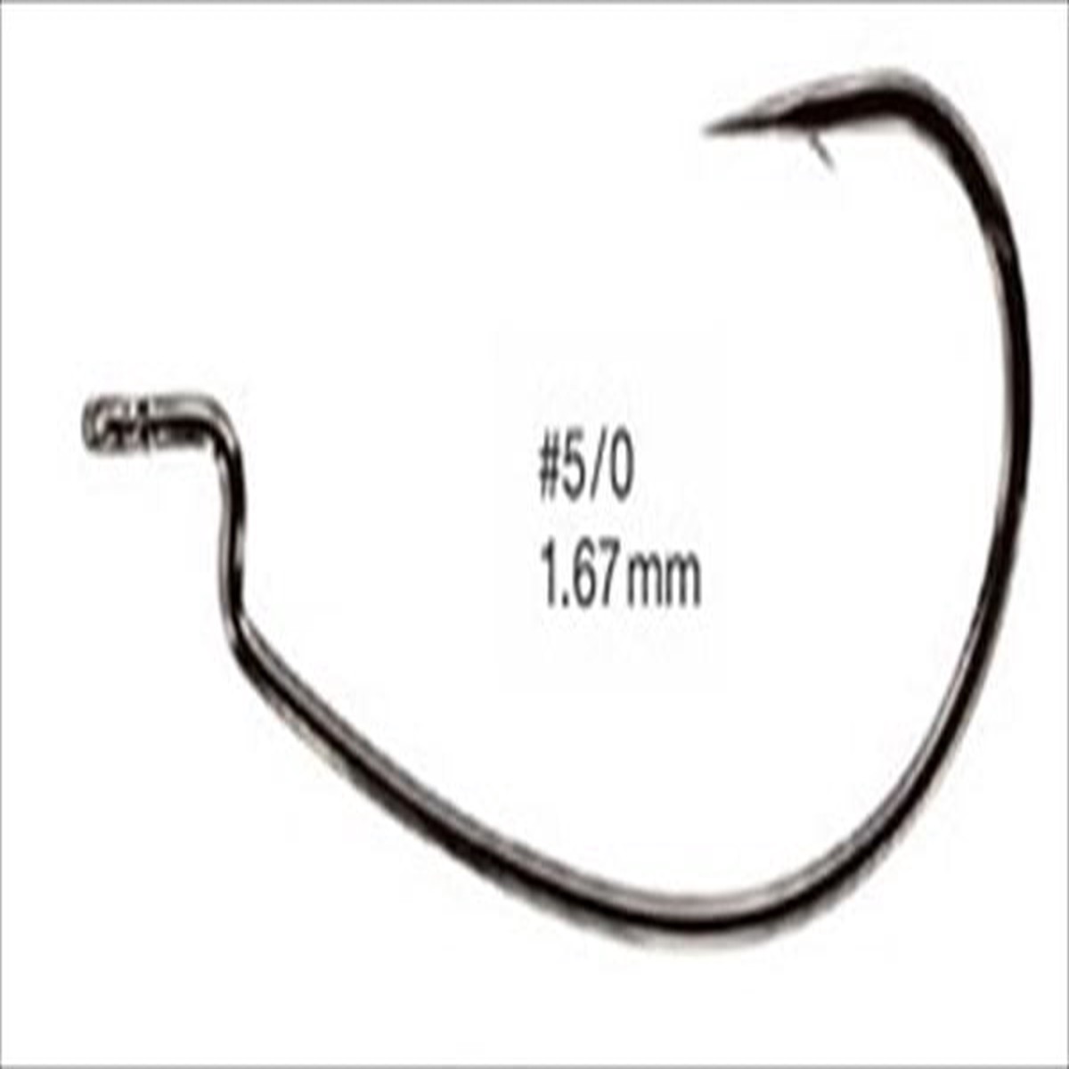 Varivas Worm Hook Offset Master Monster Class #5/0