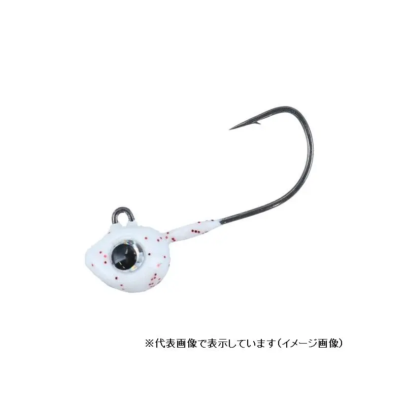 Daiwa Gekkabijin SW Light Jig Head SS 2.0g #6 Red Glow