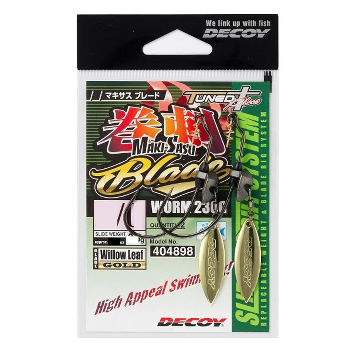 Decoy 230G Maki-Sasu Blade #5/0-5g