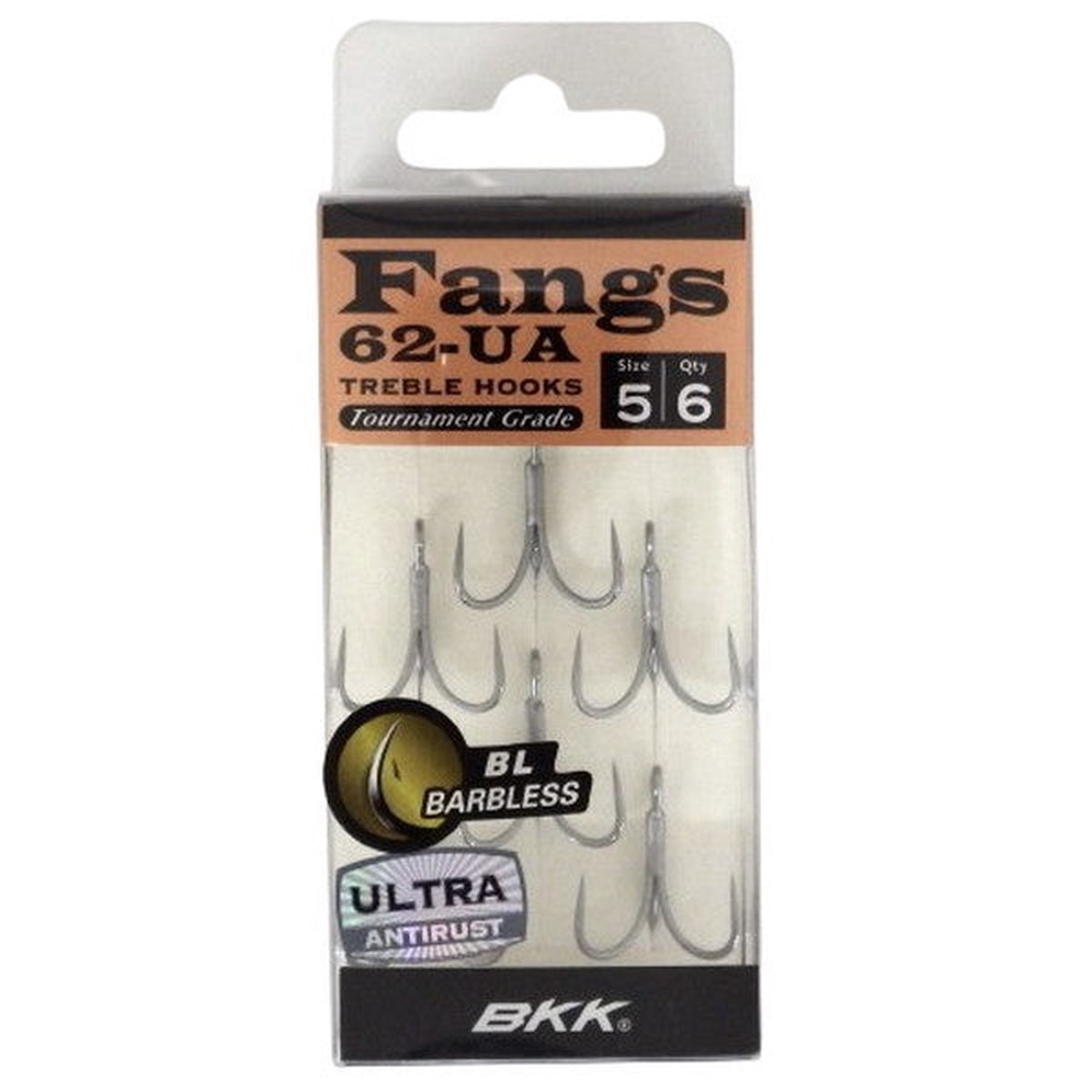 BKK Treble Hook Fangs-62BL-UA #5