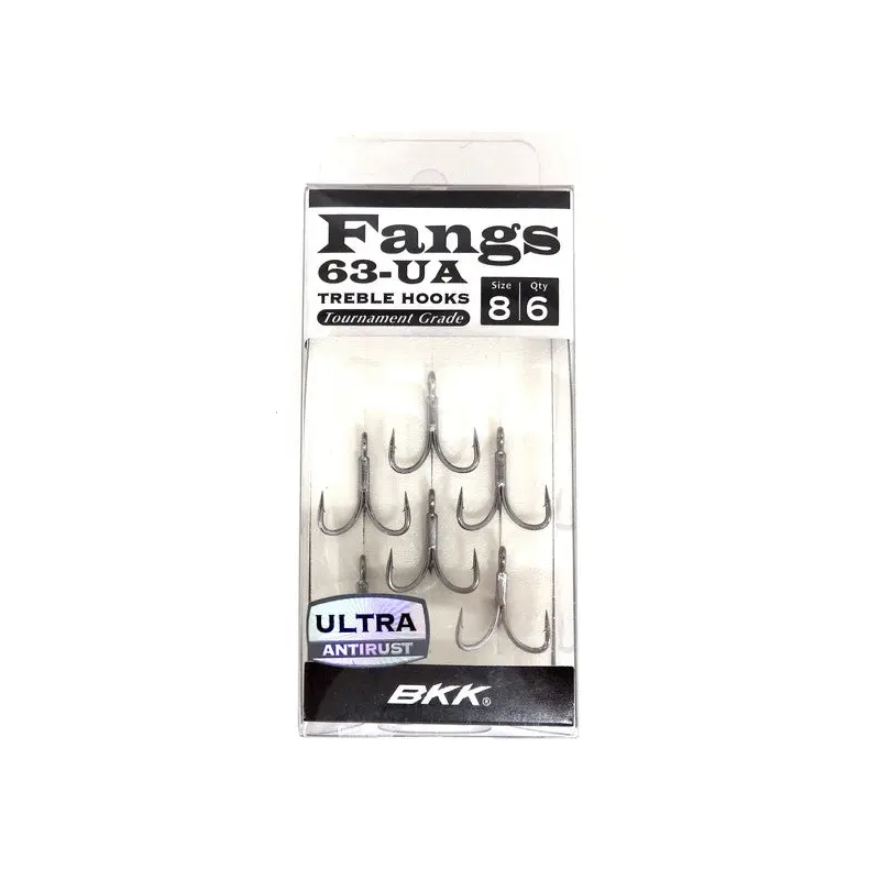BKK Treble Hook Fangs 63-UA #8