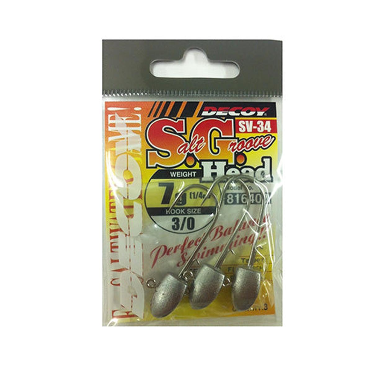 Decoy Jig Head SV-34 S.G.Head #3/0-1/4oz
