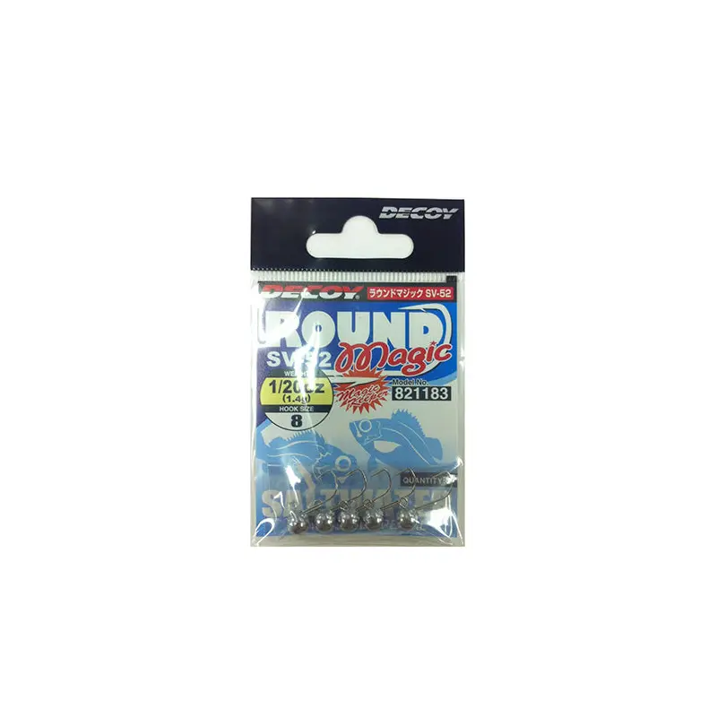 Decoy Jig Head SV-52 Round Magic #8-1/20oz