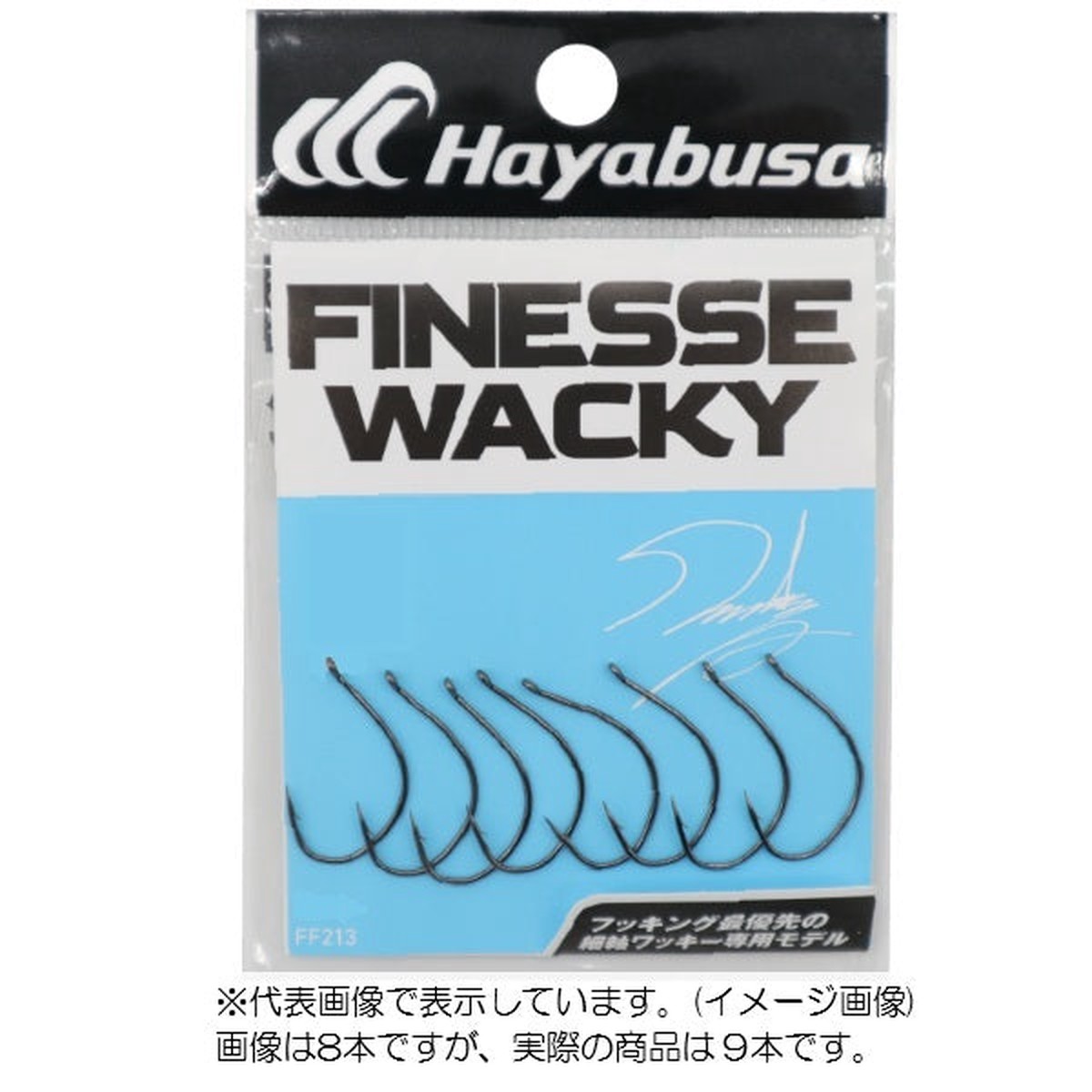 Hayabusa Worm Hook FF213 Finesse Wacky II #4