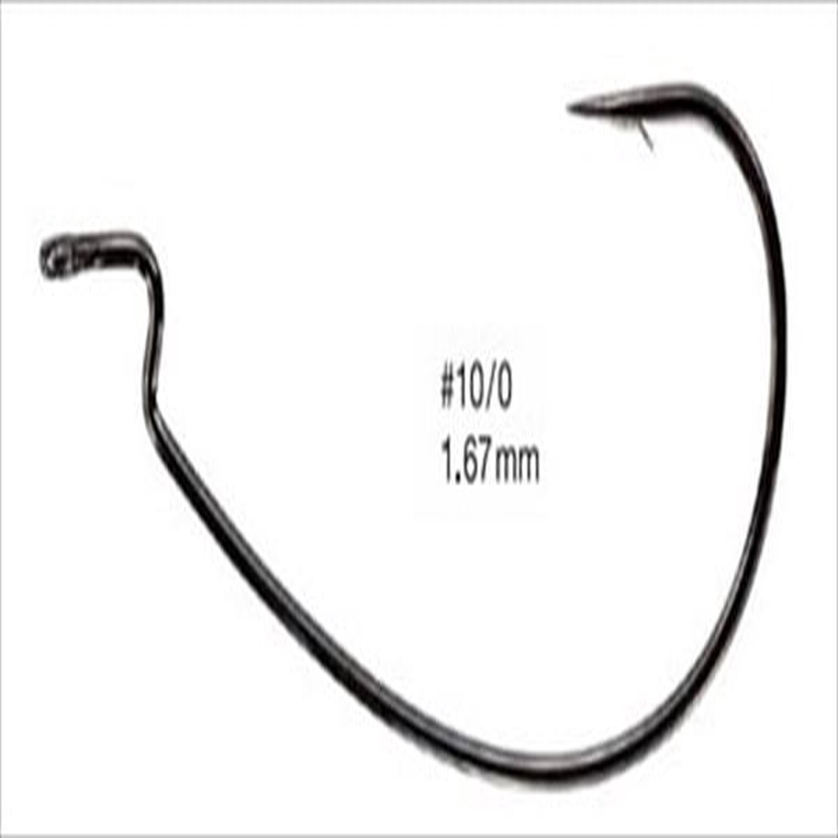 Varivas Worm Hook Offset Master Monster Class #10/0
