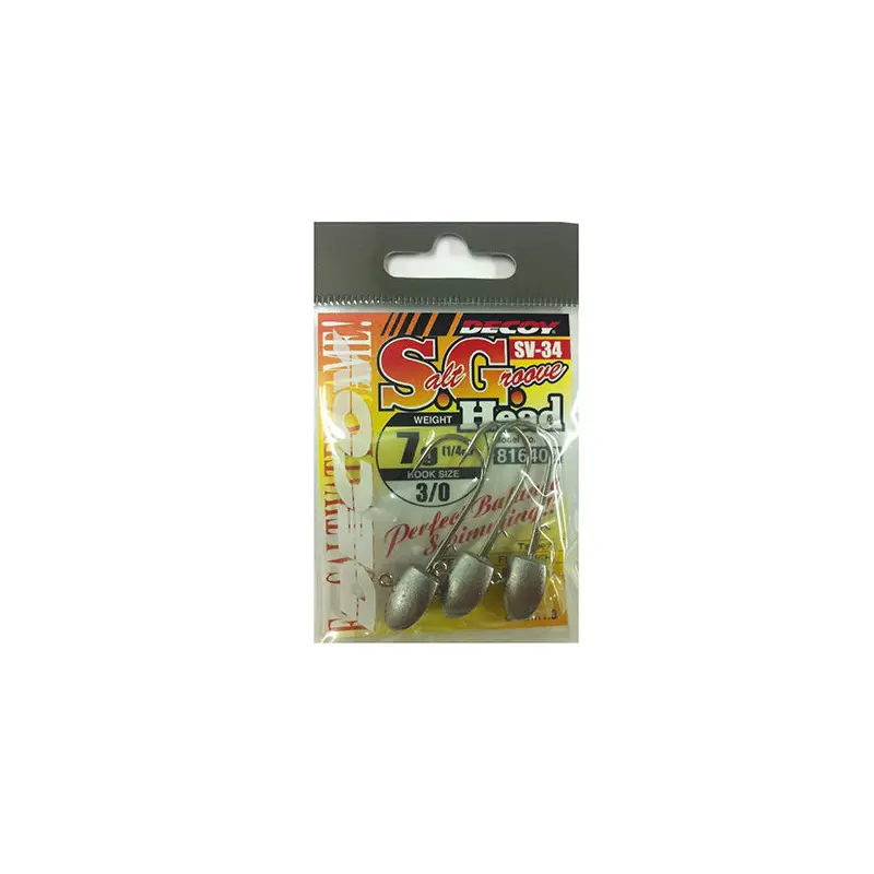Decoy Jig Head SV-34 S.G.Head #3/0-1/4oz