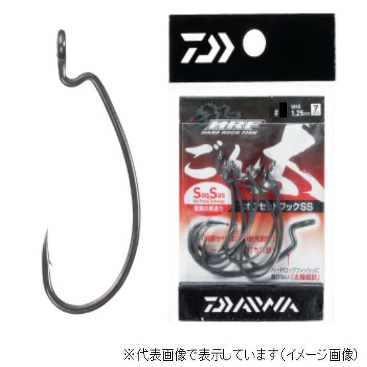 Daiwa HRF Offset Hook SS Gonta #3/0