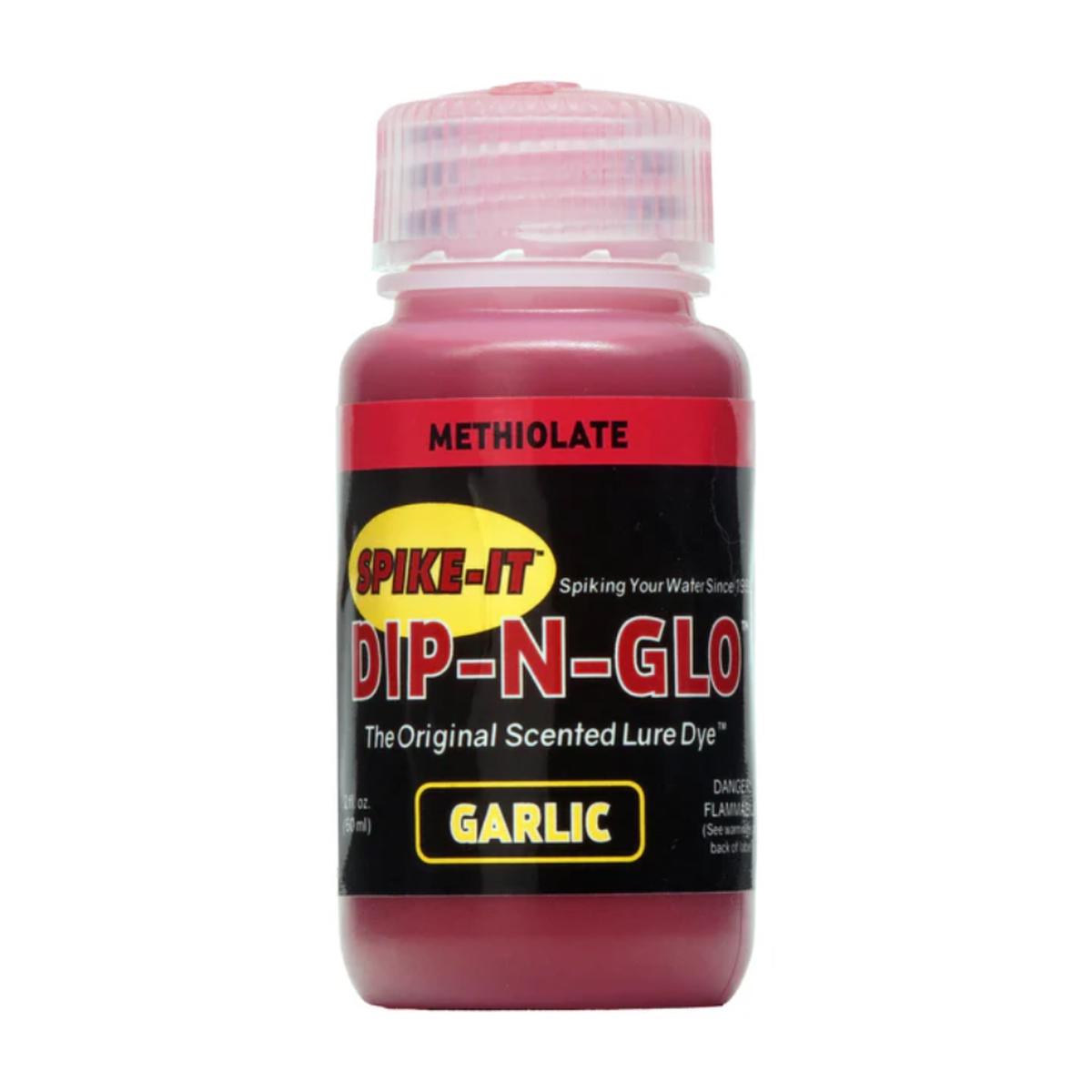 SPIKE IT - DIP-N-GLO GARLIC LURE DYE 2OZ FIRE RED