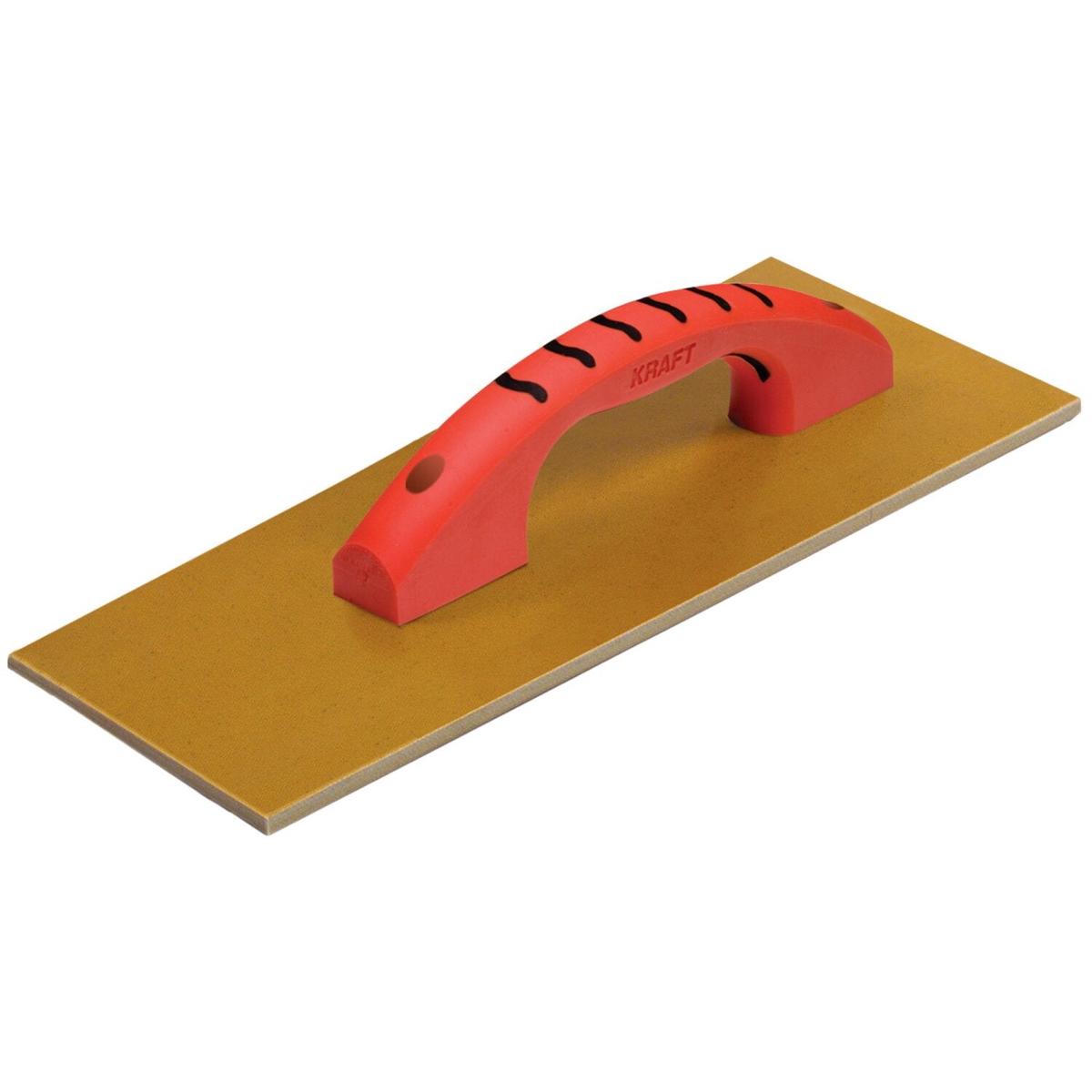 Kraft Tool CF530PF 14 x 5 Square End Laminated Canvas-Resin Float with ProForm Handle