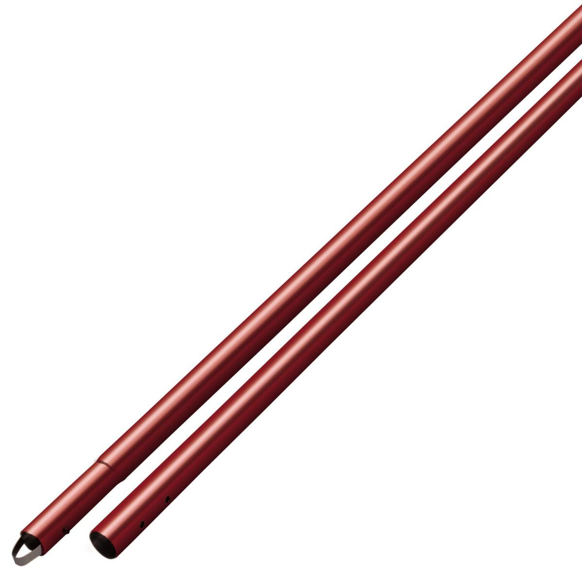 Kraft Tool CC293SR 88217 Anodized Aluminum Swaged Button Handle 8211 1-348221 Diameter (Red)