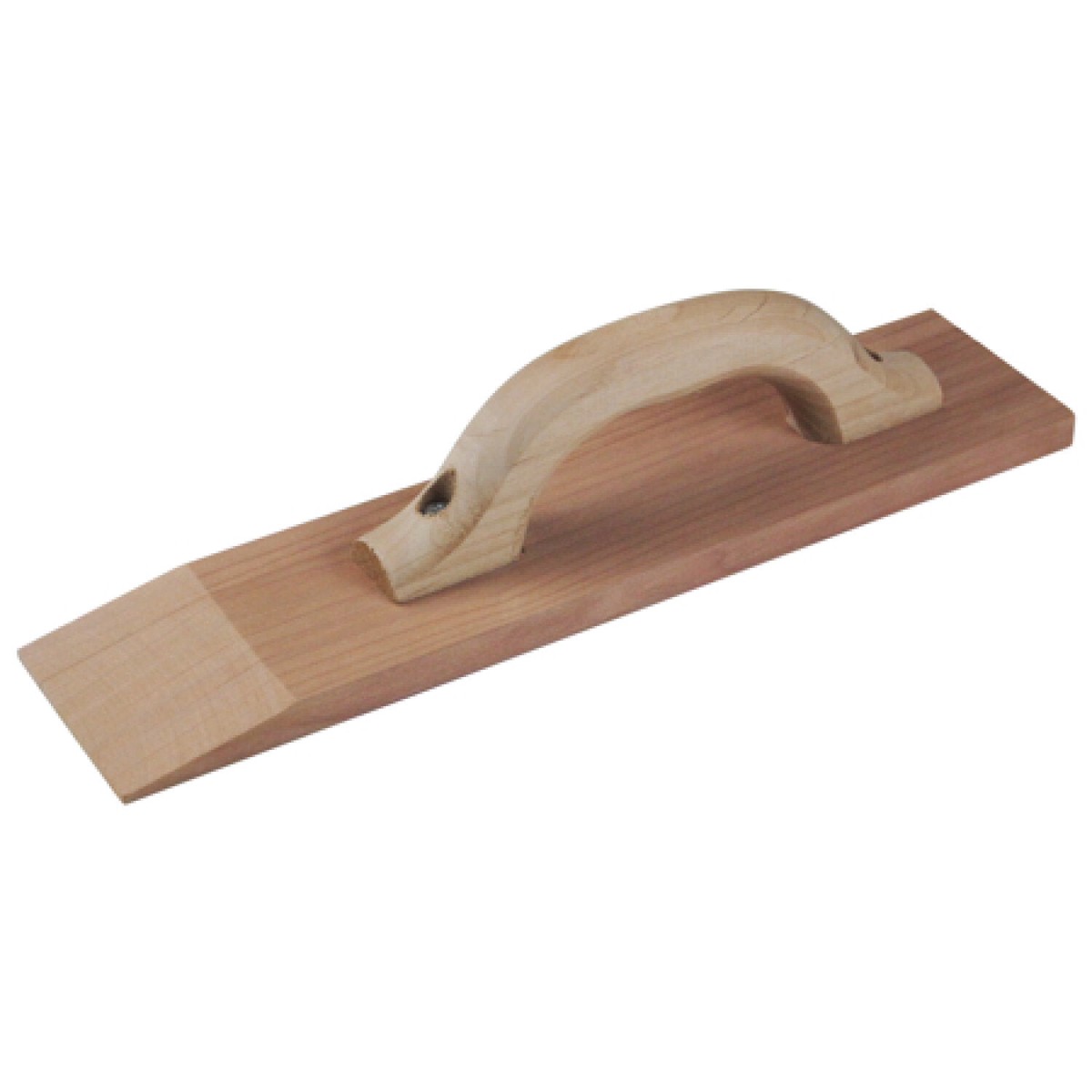 Sands Level & Tool SL528 15 x 3-1/2 Beveled Clear Redwood Float with Wood Handle