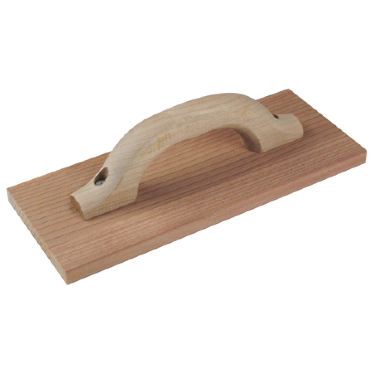Sands Level & Tool SL529 12 x 5 x 5/8 Clear Redwood Float with Wood Handle