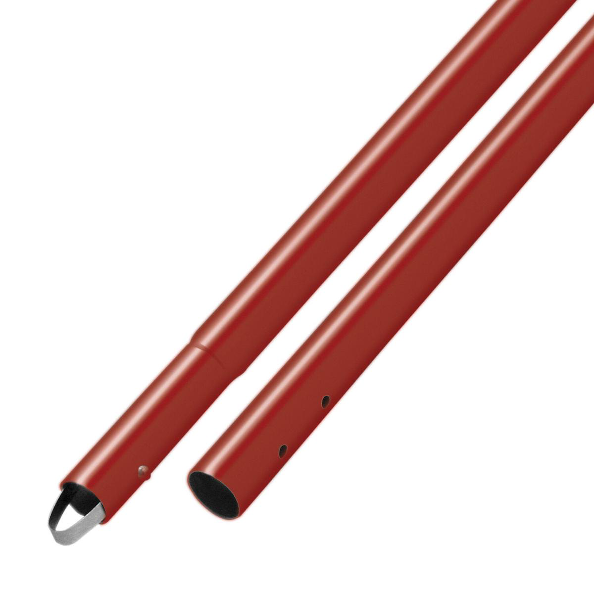 Kraft Tool CC289SRC-PK3 68217 Red Powder Coated Aluminum Swaged Button Handle 8211 1-348221 Diameter