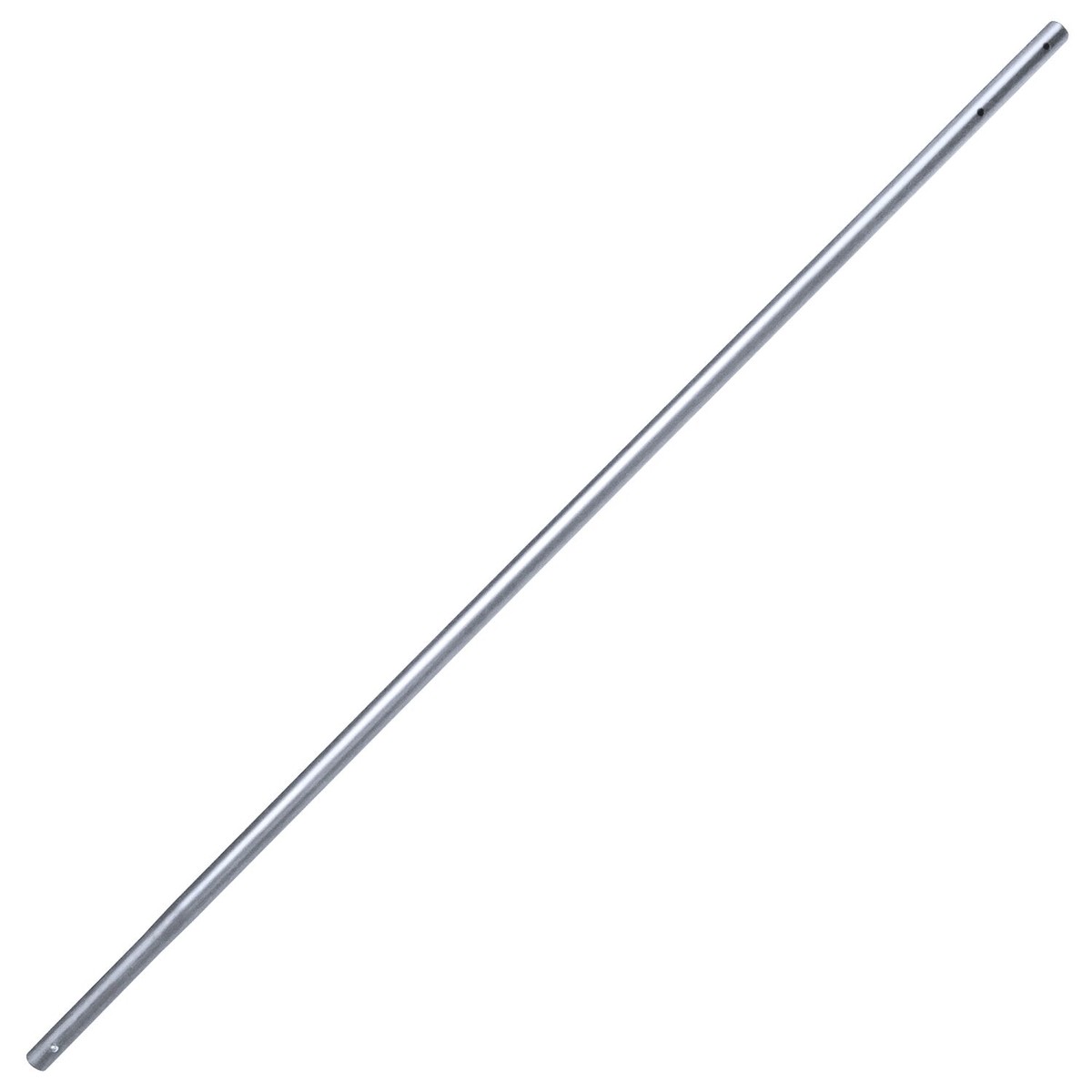 Kraft Tool CC331 8' Anodized Aluminum Swaged Button Handle - 1-3/8" Diameter (Silver)