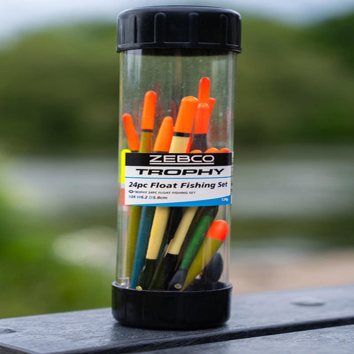 Zebco Trophy 24-Piece Float Fishing Set