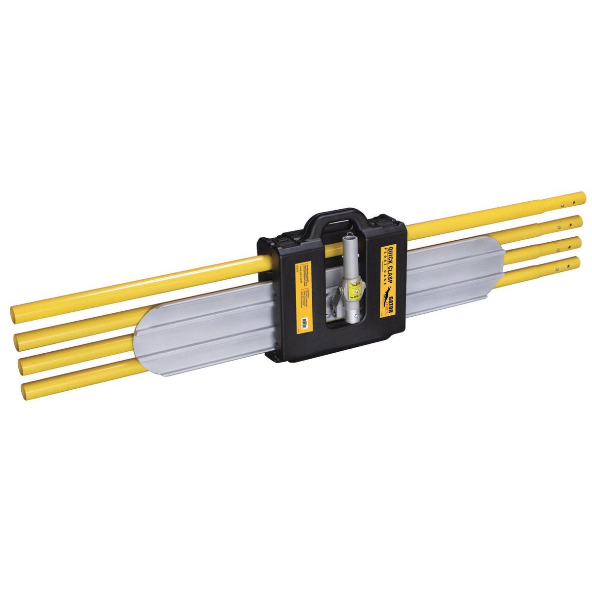 Gator Tools GF10301-138 Quick Clasp Float Case with 24 Round End Bull Float, Gator Glide Bracket, and 6 1-3/8 Button Handles