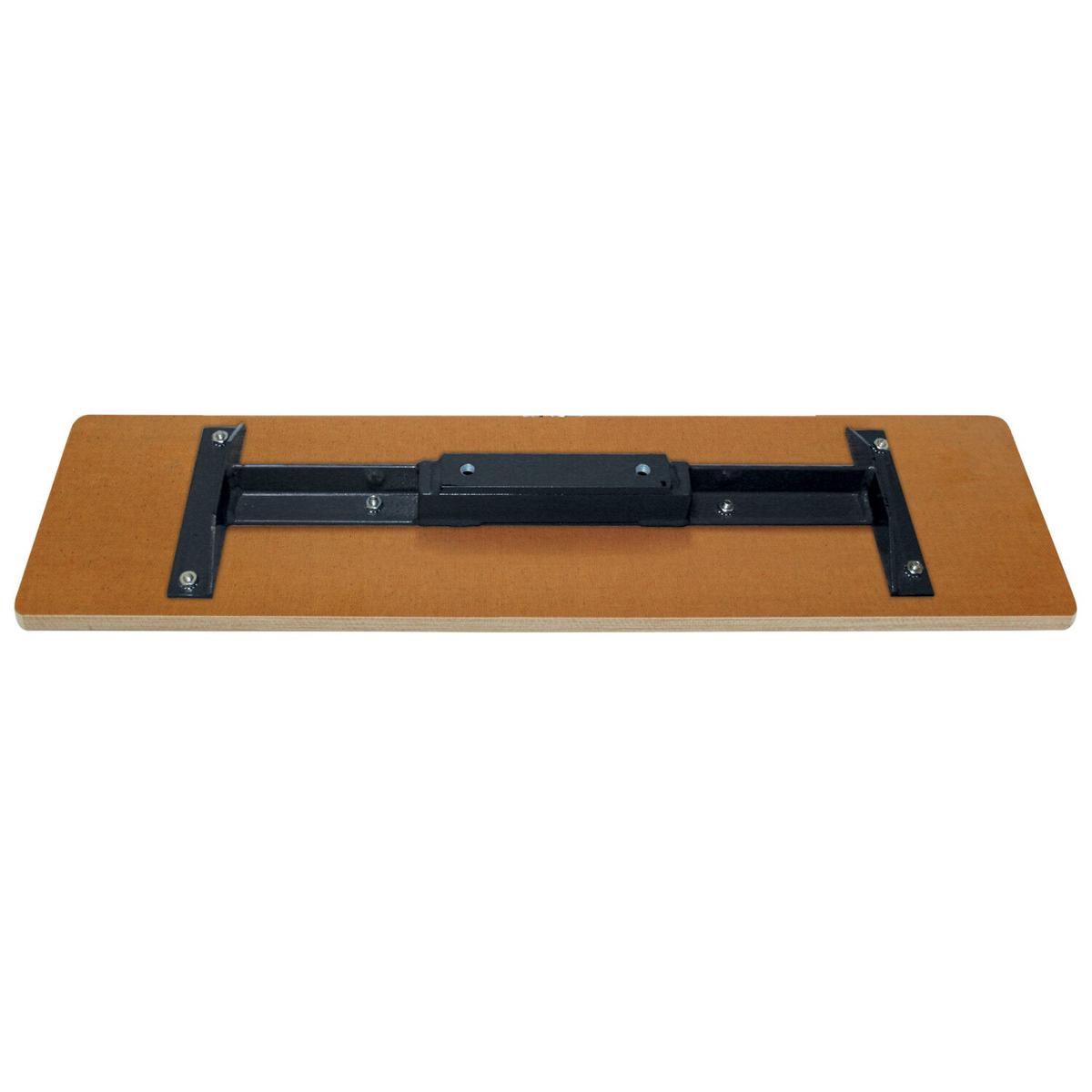 Kraft Tool CC985CR 36 x 7 Laminated Canvas-Resin Bull Float with 2-Hole Bracket