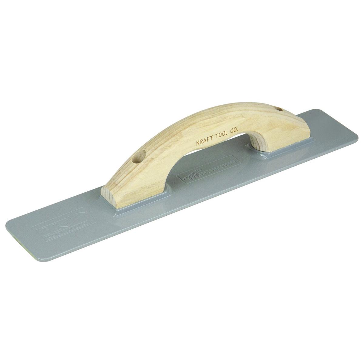 Kraft Tool CF064RE 16 x 3-1/8 Round End ThinLine Pro Magnesium Hand Float with Wood Handle