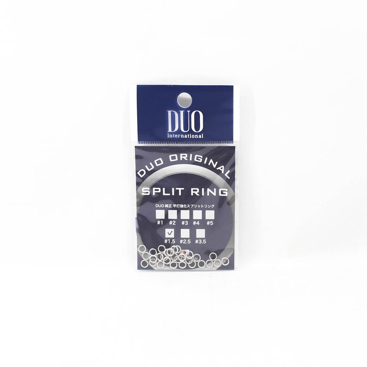 Duo Original Split Rings 30 pieces, Size 1.5 (6644)