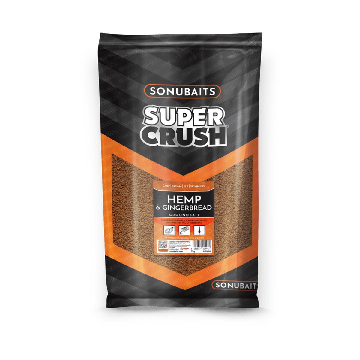 Sonubaits Supercrush Hemp & Gingerbread 2kg