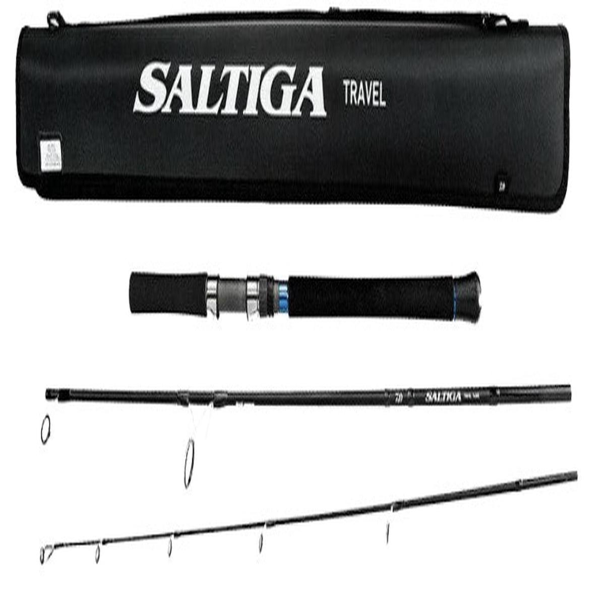 Daiwa SATR743MHFS Saltiga Saltwater Travel Rod Max 80lb Spinning Rod 7'4"