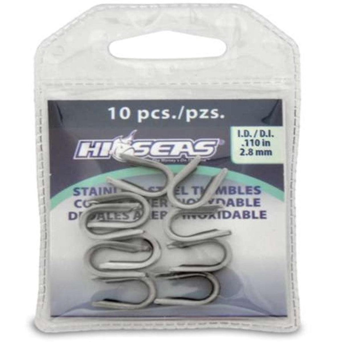 Hi-Seas Stainless Thimbles HA-TH-SS-M10
