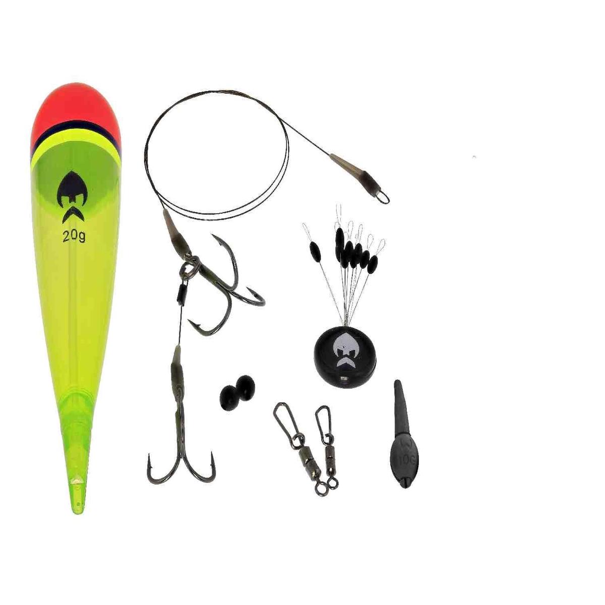 Westin Pike Float Kit With Deadbait Rig #6+#8 Semi Barbed 30lbs 50cm 1pc
