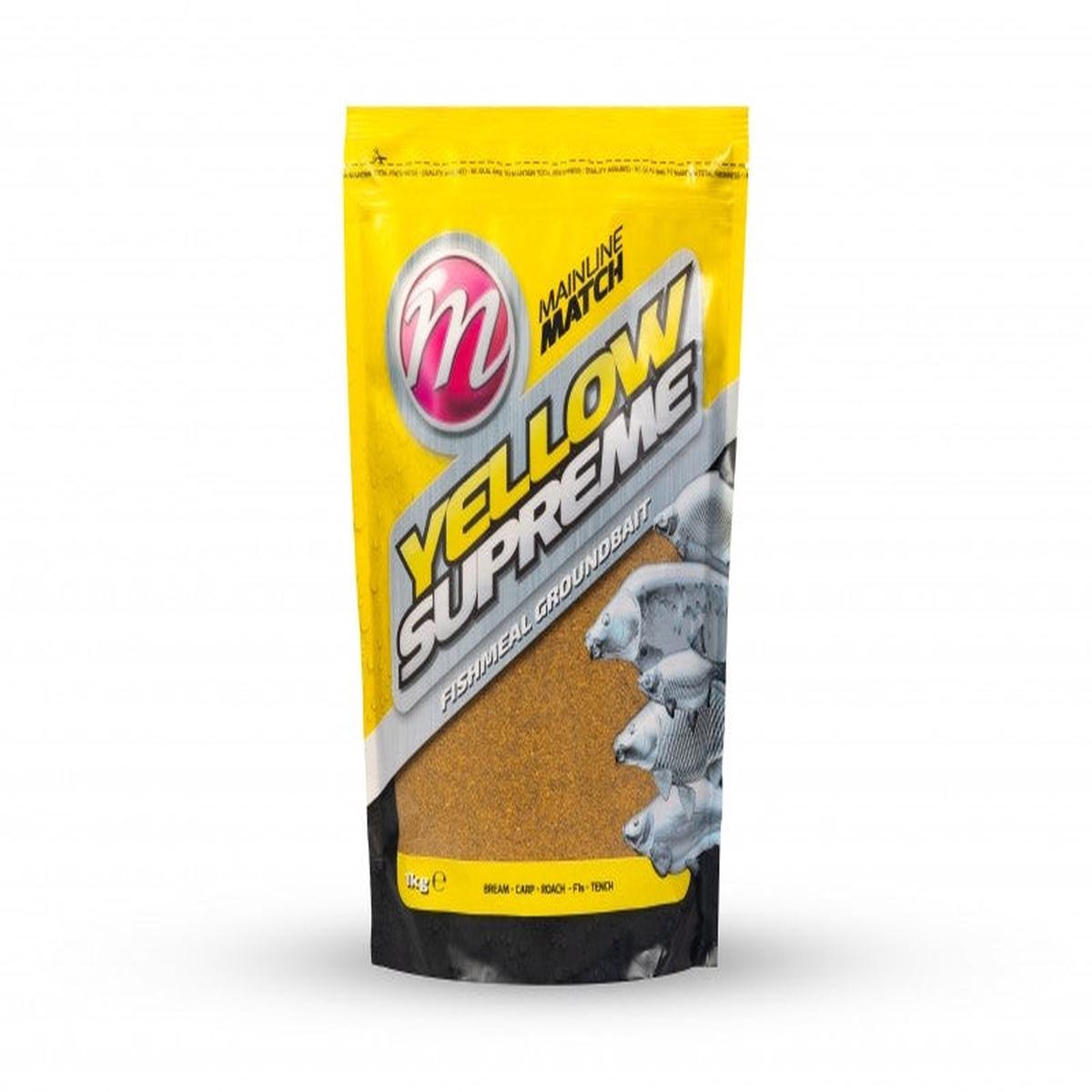 Mainline Match Yellow Supreme Groundbait 1kg