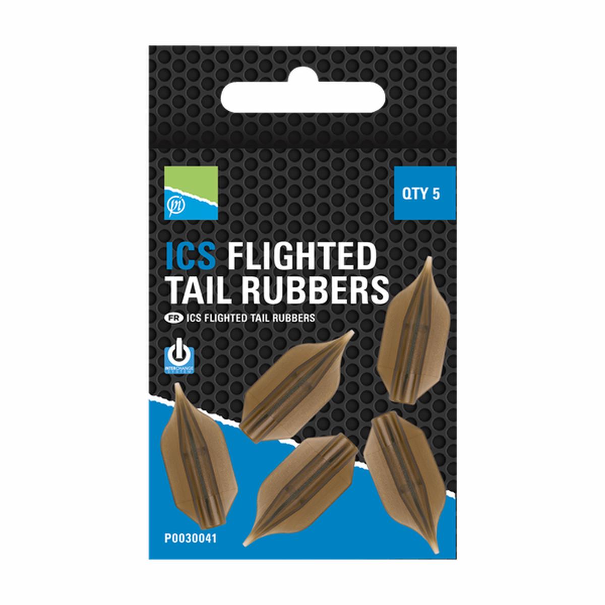 Preston Innovations ICS Flighted Tail Rubbers