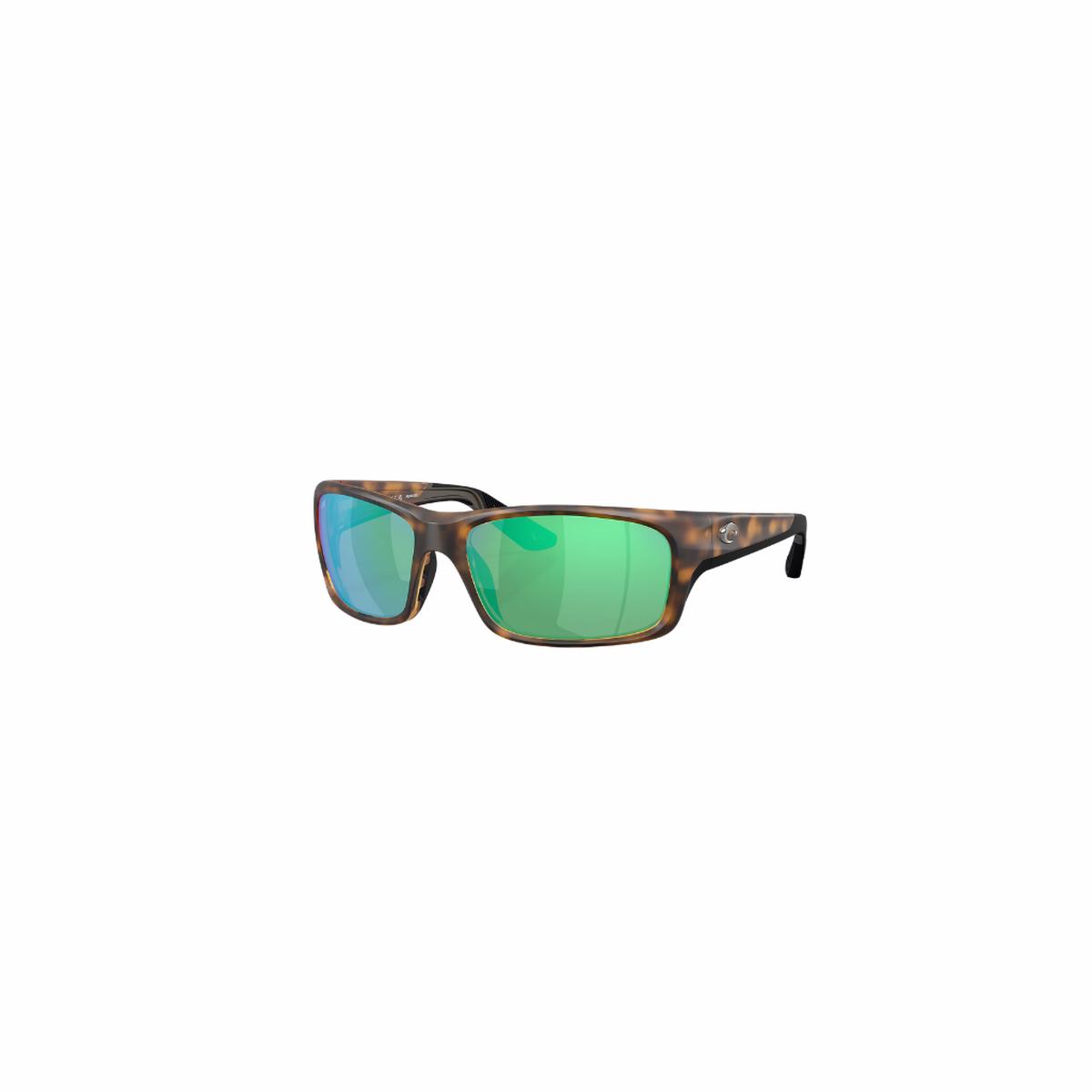 Costa Matte Tortoise/Green Mirrored Jose Pro Sunglasses 580G