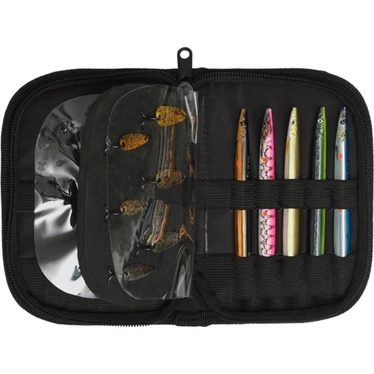 Savage Gear Zipper Wallet Holds 12 & Foam