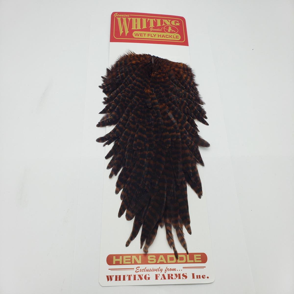 Whiting Wet Fly Hackle Hen Saddle