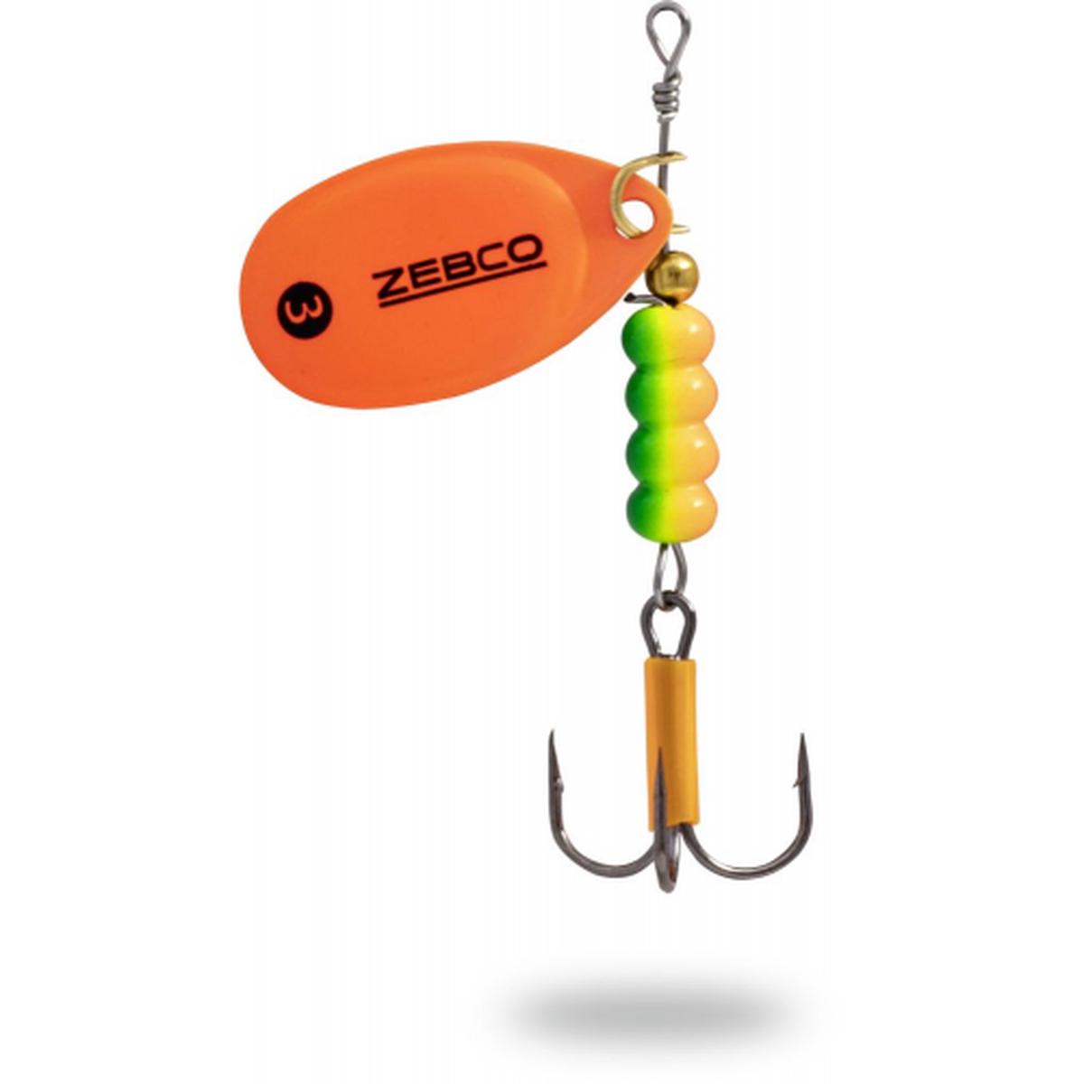 Zebco Trophy Z-Blade Size #2 Silver Orange 4g
