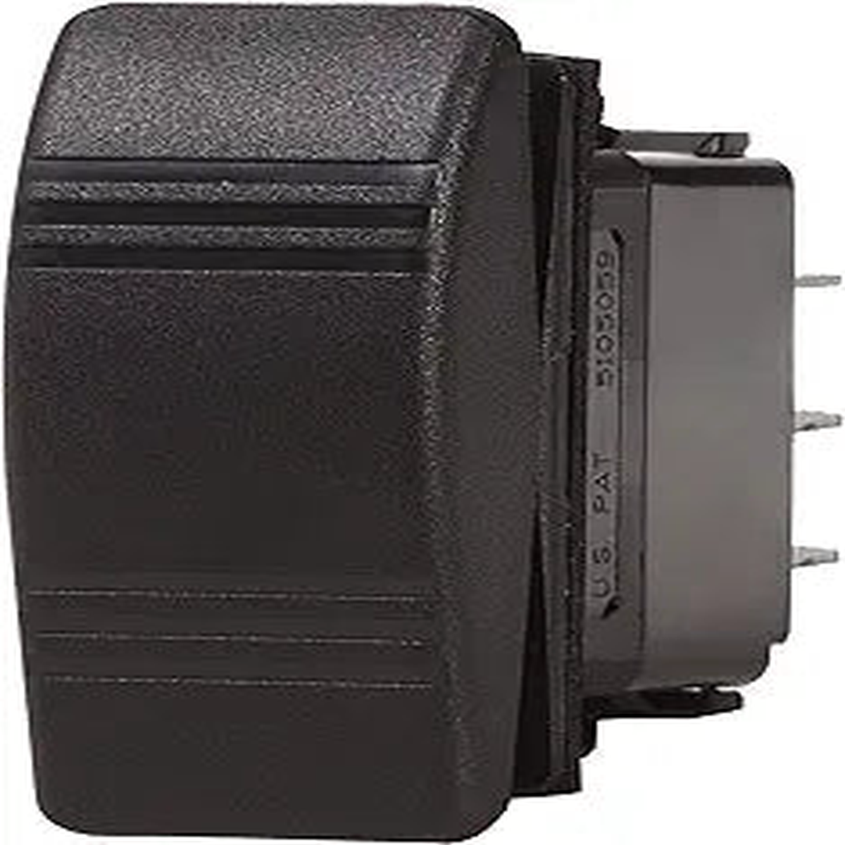 Blue Sea 8285 Carling Technologies Contura III Switch, Black, (On)-Off-(On).