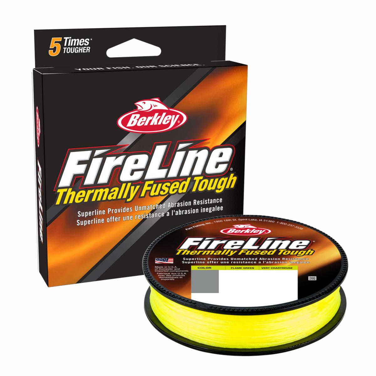 Berkley Fireline Fused Original Flame Green 40lb 300m