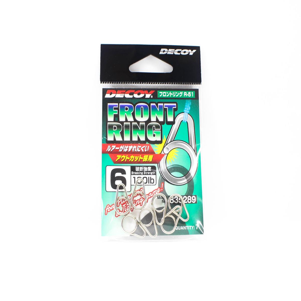 Decoy R-51 Split Rings Front Ring Size 6 (5289)