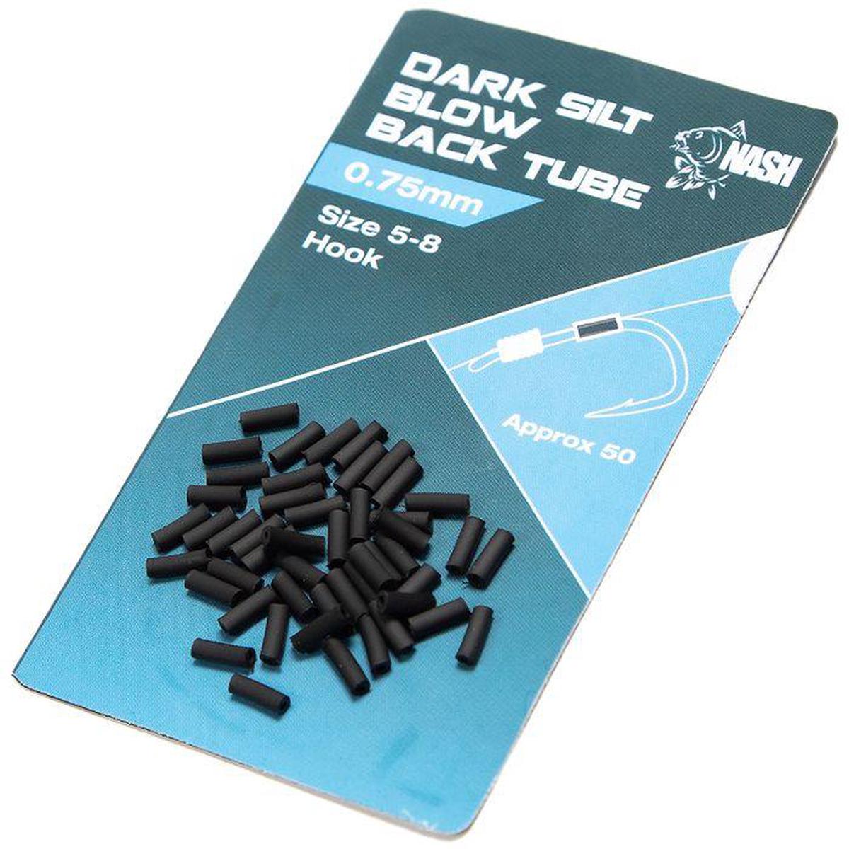 Nash Dark Silt Blow Back Tube 0.5mm hook size 8-10